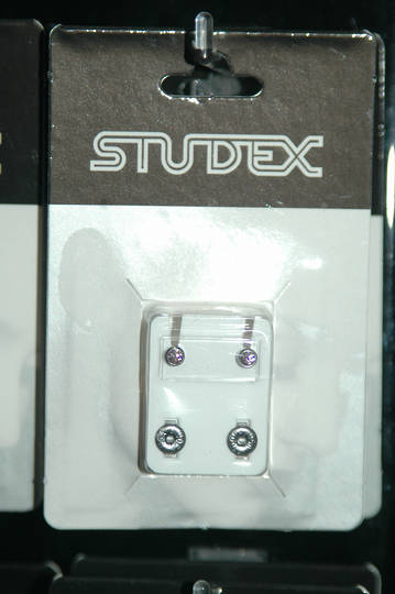 Studex silver studs regular size image 0